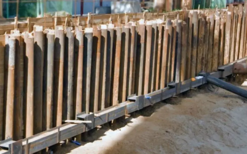 Проектирование шпунтового ограждения