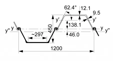 Шпунт Ларсена PU22