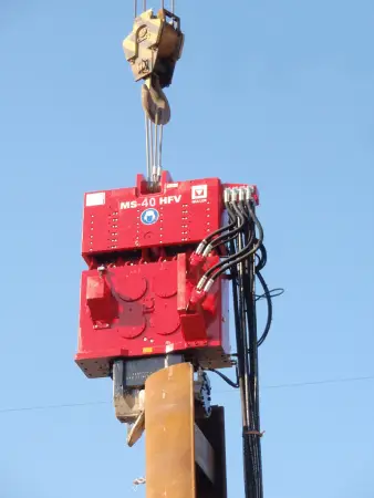 Вибропогружатель Muller MS 40 HFV