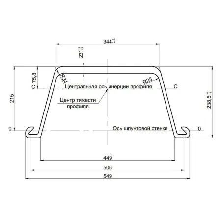Шпунт Ларсена Л5 УМ